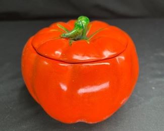 Occupied Japan Tomato S&P Shaker & Mustard