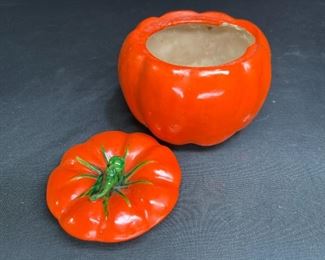 Occupied Japan Tomato S&P Shaker & Mustard