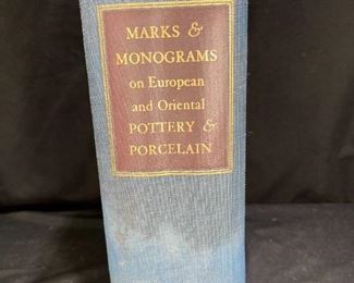 Marks & Monograms on European & Oriental Pottery &