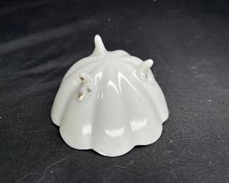 6 Piece Porcelain Hand Painted Nut Set Japan