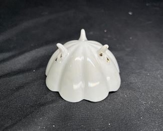 6 Piece Porcelain Hand Painted Nut Set Japan