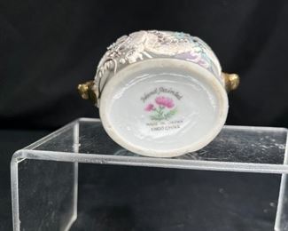 Miniature Endo China Incense Burner & Vase