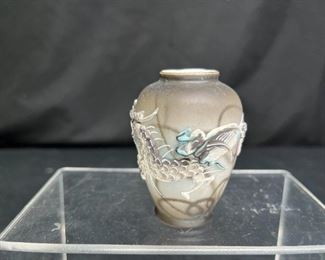 Miniature Endo China Incense Burner & Vase