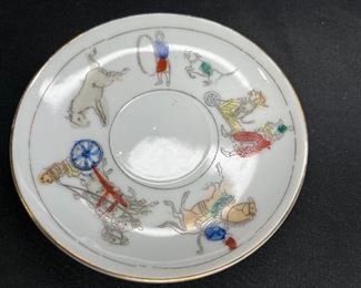 VTG Mother Goose Japanese Porcelain Tea Set