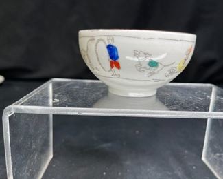 VTG Mother Goose Japanese Porcelain Tea Set