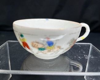 VTG Mother Goose Japanese Porcelain Tea Set