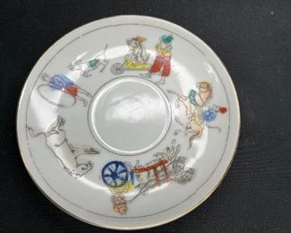 VTG Mother Goose Japanese Porcelain Tea Set