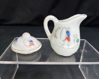 VTG Mother Goose Japanese Porcelain Tea Set
