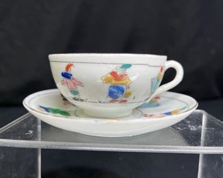 VTG Mother Goose Nippon Porcelain Tea Set