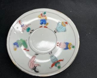 VTG Mother Goose Nippon Porcelain Tea Set