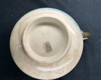 Maple Leaf Pattern Japanese China Set