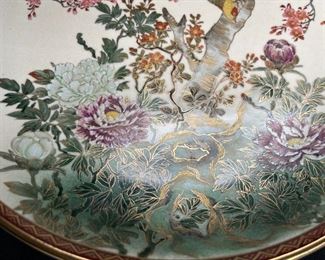 Hand Painted Satsuma Japanese Plate