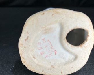 Vintage Porcelain Blue & White Chinese Fisherman