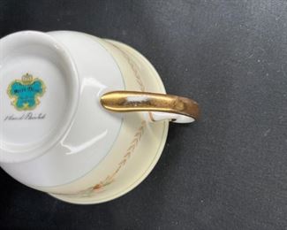 4 Meito MEI44 China Tea Cups & Saucers