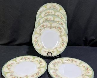 6 Meito China MEI44 Dinner Plates