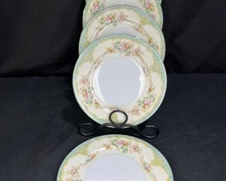 5 China Meito MEI44 Bread Plates
