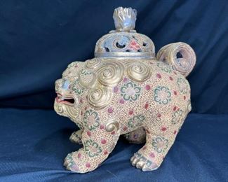 Foo Dog Incense Burner