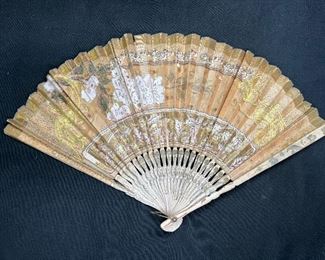 5 Vintage Asian Fans