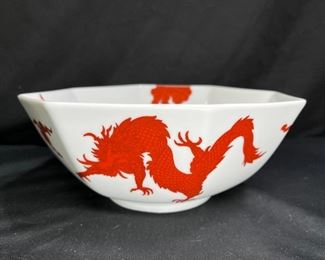 Fitz & Floyd Serving Octagonal Bowl