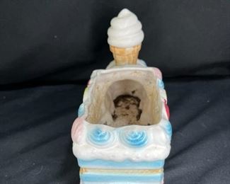 Vintage Napcoware Candy Icecream Train Planter