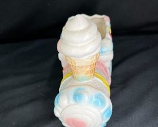 Vintage Napcoware Candy Icecream Train Planter