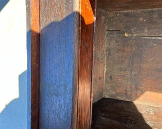 Antique Dome Top Iron Bound Sea Chest