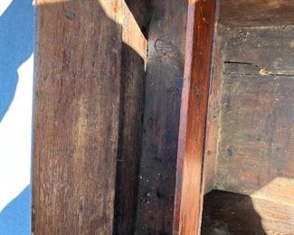 Antique Dome Top Iron Bound Sea Chest