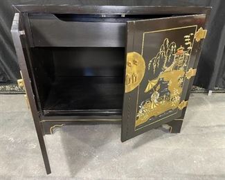 Vintage Japanese Lacquer Cabinet