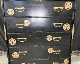 Asian Circa 1860's Campaign Chest