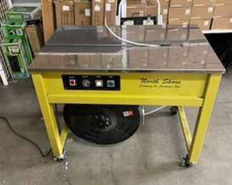 Strapping Machine Working 