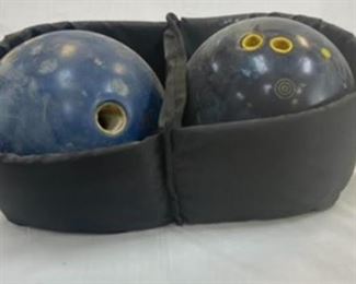 Set of 2 Bowling Balls 