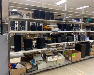 Huge Variety of speakers, music players, and much more! 