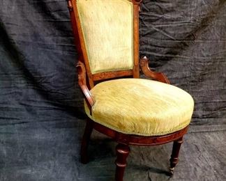 Victorian Carved Chairs