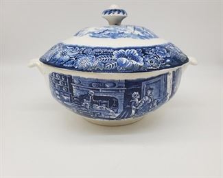 Liberty Blue Hard to find Large Tureen