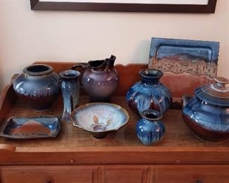 Blue Pottery Collection