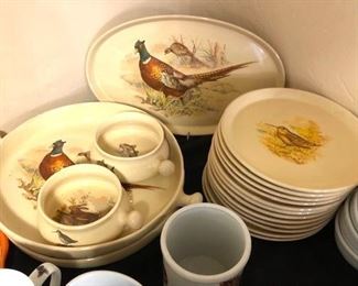 Pheasant Dinner Ware 
