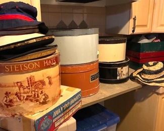 Vitnage Stetson Hats 