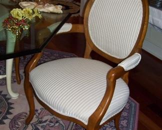CLOSE UP OF CHAIR