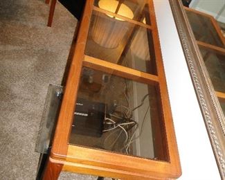 Side View of Sofa Table