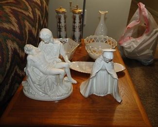 Goebel Pieta $35, Goebel Mary $15