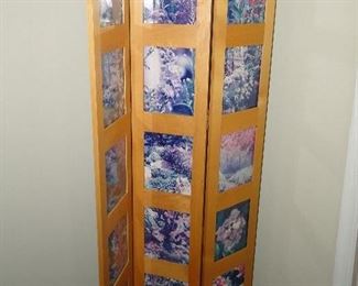 Room Divider 62 tall each panel is 12" $30