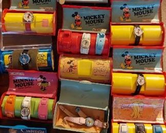 Cinderlla,Mickey Mouse,Minnie ,Star Trek and more.