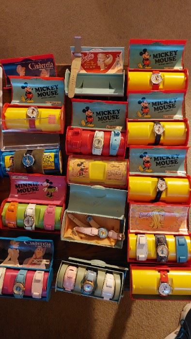 Cinderlla,Mickey Mouse,Minnie ,Star Trek and more.