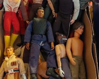 action figures galore.