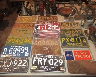 Is many license plates