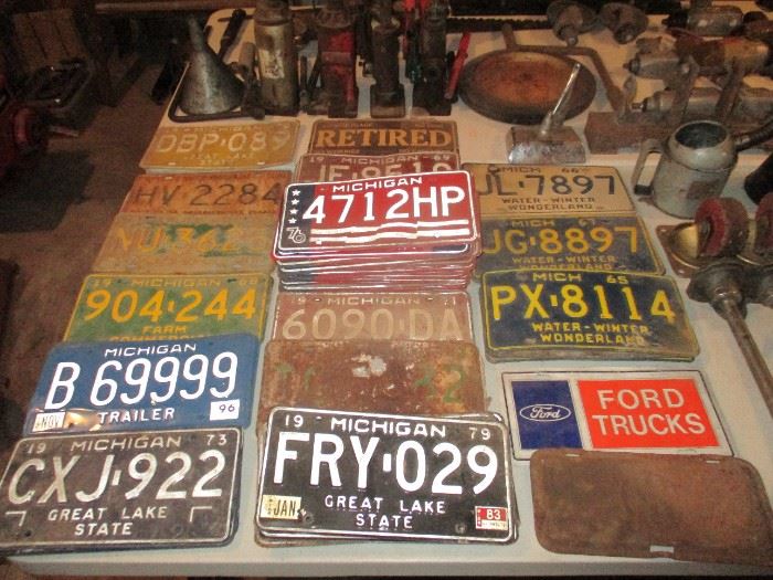 Is many license plates