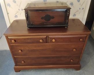 Antique chest Of Drawers And Special Cabinet