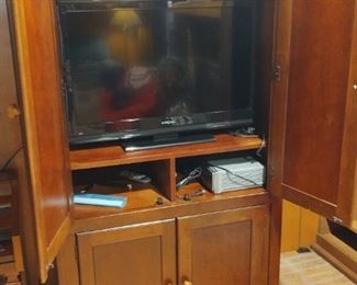 Television & Cabinet