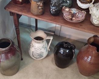 Pottery Jugs And Vases