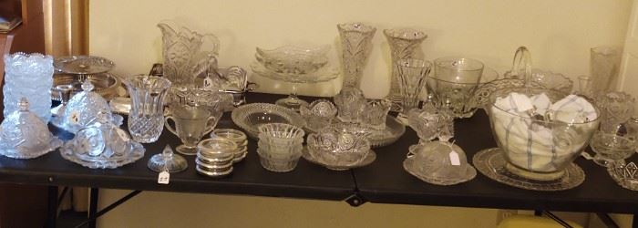 Lots of Antique Crystal